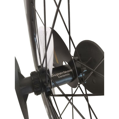451 Glossy 3K Disc Brake Ceramic Bearing Hub Blade Spokes Superteam Carbon Wheelset