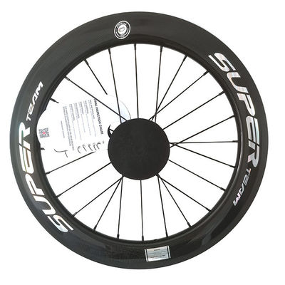 Black 451 Glossy 3K Rim Brake Ceramic Bearing Hub Blade Spokes Superteam Carbon Wheelset