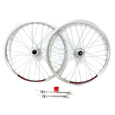451 K-Fun Disc Brake Wheelset Foldable Bicycle Wheelset Clincher Aluminum Alloy Wheel