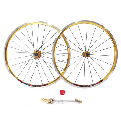 451 K-Fun Disc Brake Wheelset Foldable Bicycle Wheelset Clincher Aluminum Alloy Wheel