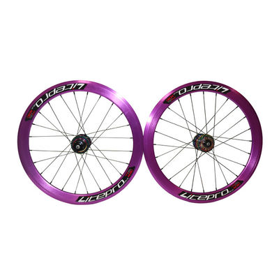 451 Disc Brake Aluminium Alloy Bike Wheels Bicycle Wheelset Clincher 24-30h Spoke Hole