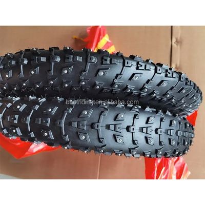 20"X4.0" Studded Fat Bike Tyre Snow Bike For Electric Bicycle In Winter Riding