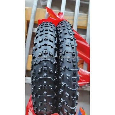 20"X4.0" Studded Fat Bike Tyre Snow Bike For Electric Bicycle In Winter Riding