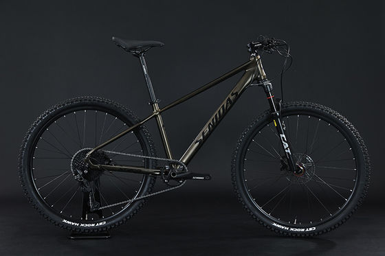 Full Suspension Aluminum Mountain Bike with 27.5 Inch Wheel Size and Shimano Shifter