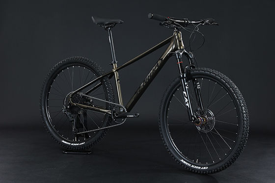 Full Suspension Aluminum Mountain Bike with 27.5 Inch Wheel Size and Shimano Shifter