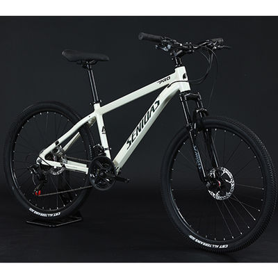 Basic Model Aluminum Frame Mountain Bike With 7 Speed Gears And Hydraulic Disc Brake