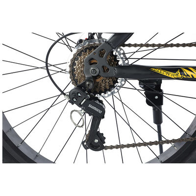 Men'S Steel Frame Fat Bike 26" X 4.0" Shimano 7s Strong Carrier With Customized Logo