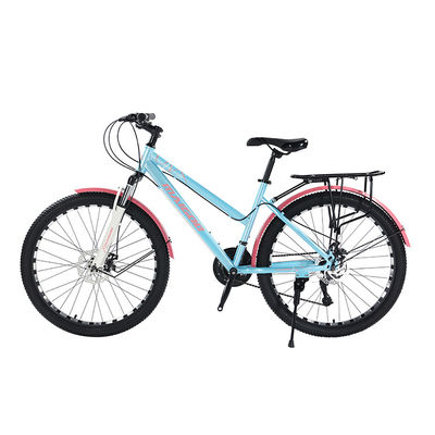 Mechanical Disc Brake 21 Speeds Steel Frame Mountain Road Bike for City Travel Bicycle