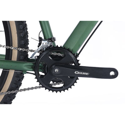30.5 inches Mountain Bicycle Aluminum Alloy Frame 18 Speed Gears Mechanical Disc Brake Set