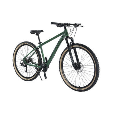 30.5 inches Mountain Bicycle Aluminum Alloy Frame 18 Speed Gears Mechanical Disc Brake Set
