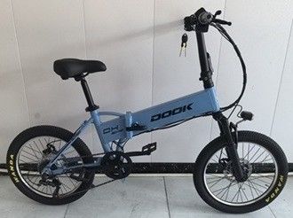 20 Inch Aluminum Foldable Electric Bike Shimano 7 Speed Lightweight 20 Inch Folding E-Bike Shimano 7 Gear System  20 Inch Portable E-Bike Shimano 7 Gear Aluminum Frame Foldable Design for Easy Storage
