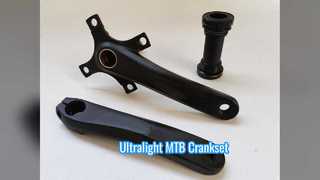 Lightweight MTB Crankset 170mm 104BCD Alloy